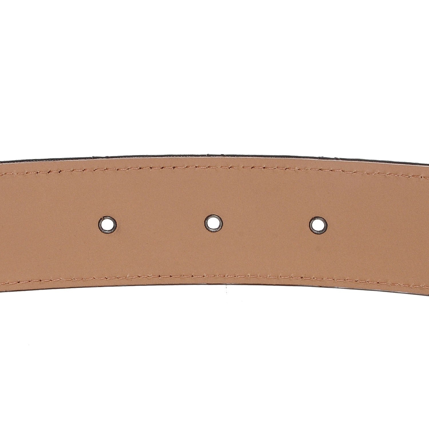 Chanel Lambskin Quilted CC Belt 85 34 Dark Grey 5 of 5