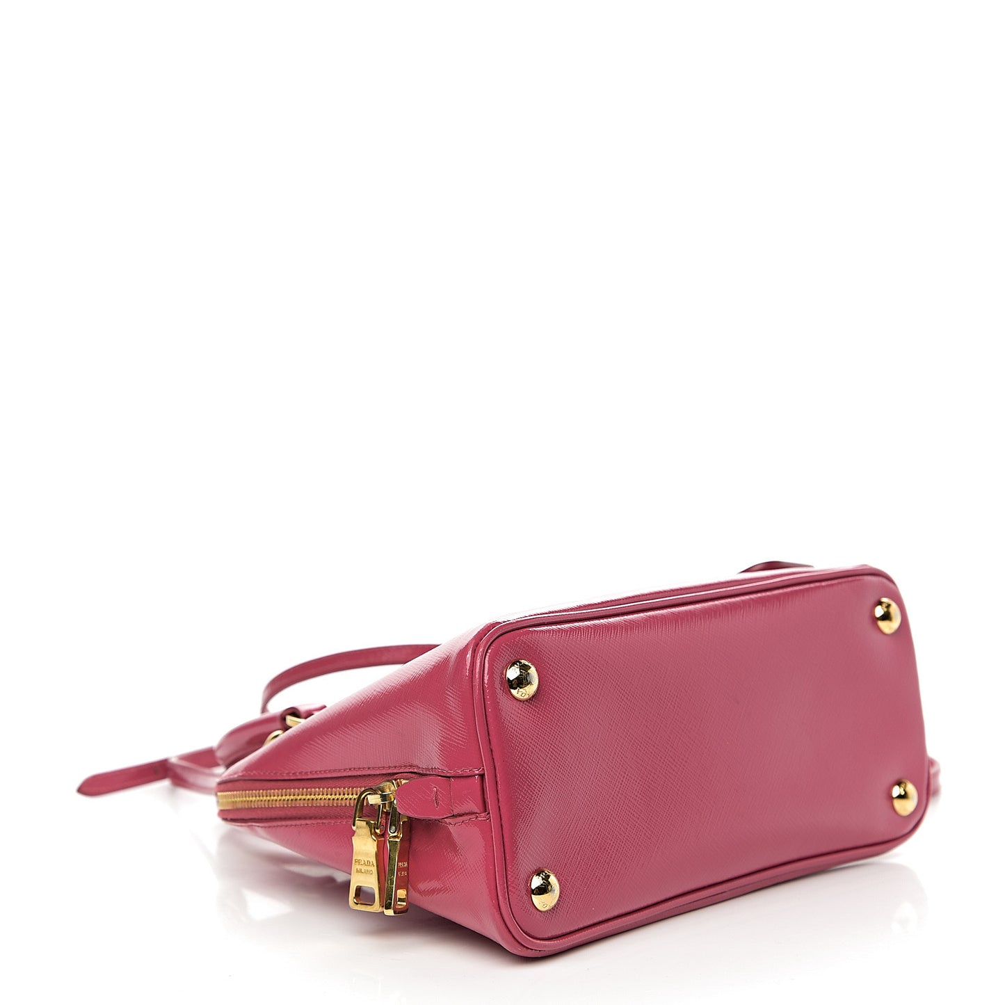 Saffiano Vernice Small Promenade Tote Peonia