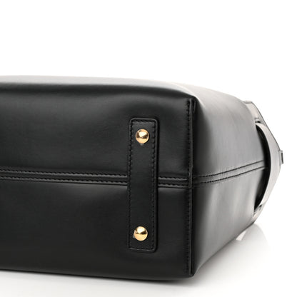 Burberry Smooth Calfskin Triple Stud Small Belt Bag Black Tan 8 of 9