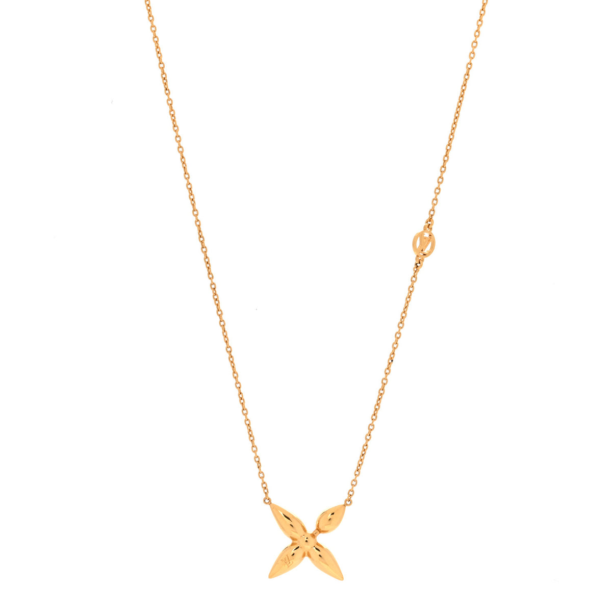 Metal Louisette Necklace Gold