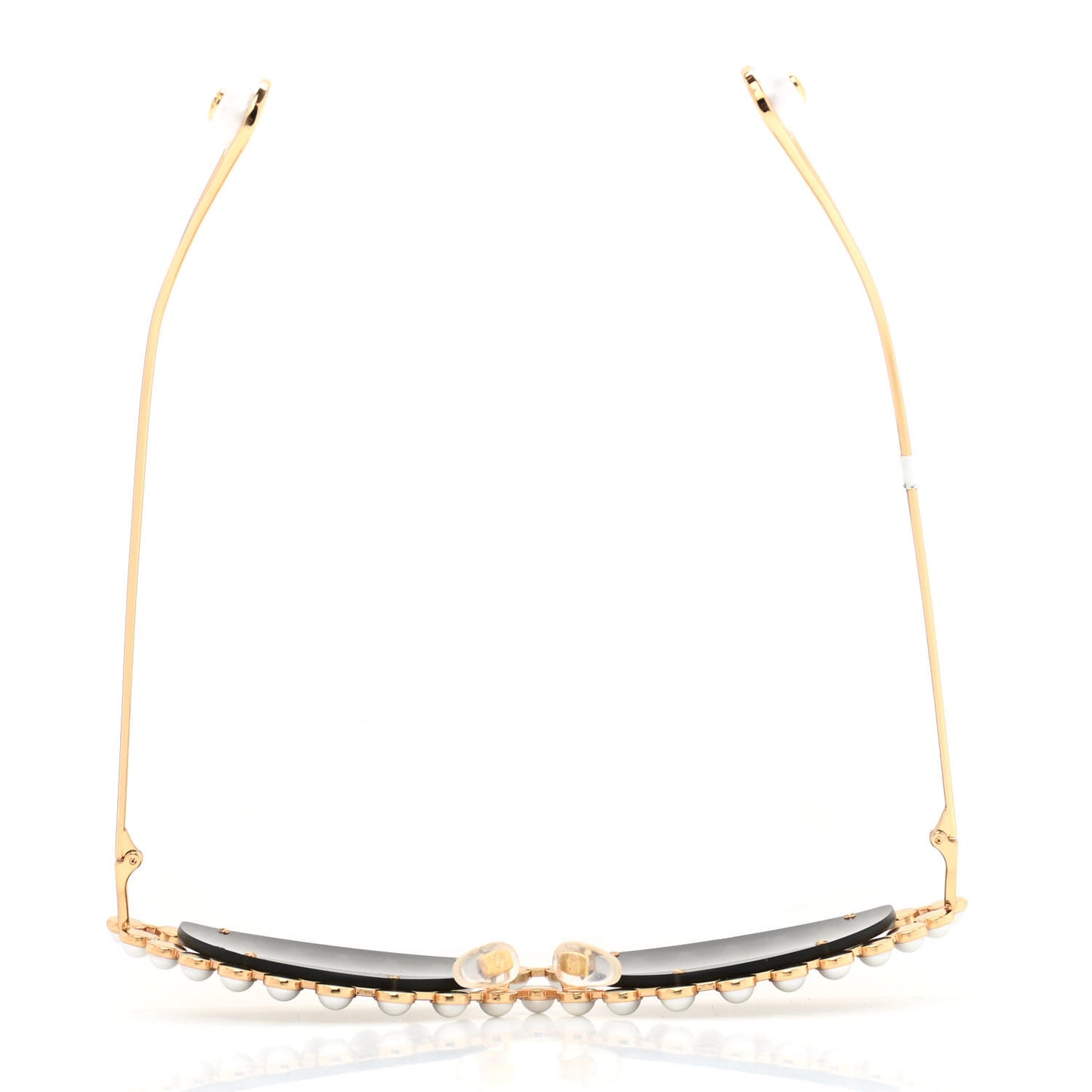 Metal Pearl Cat Eye Sunglasses GG0364S Gold
