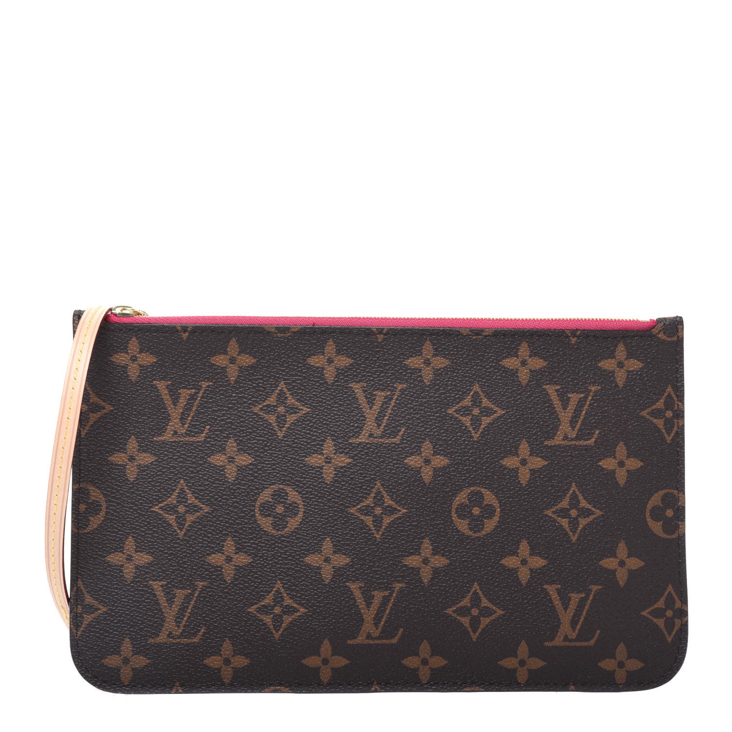 Louis Vuitton Monogram Neverfull MM GM Pochette Pivoine 1 of 10