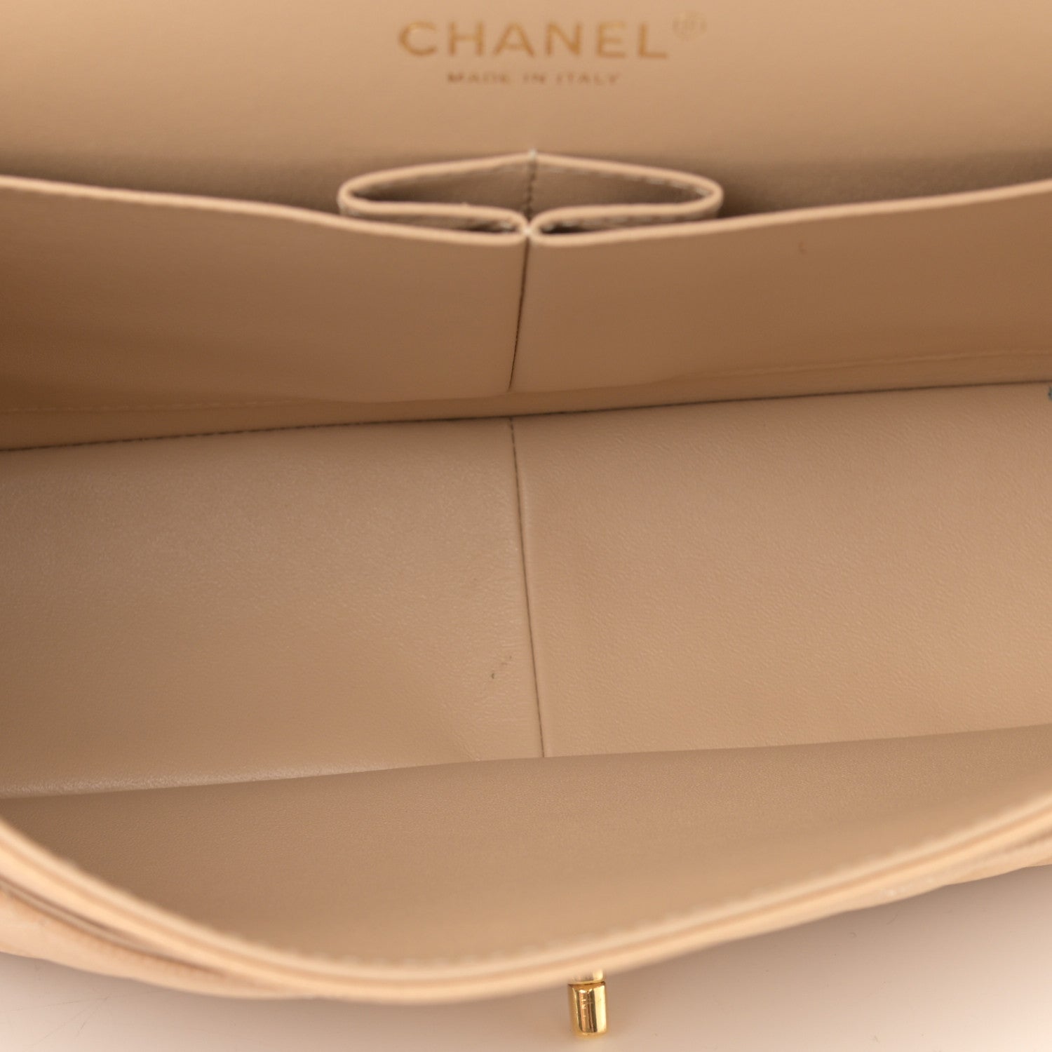 Chanel Caviar Quilted Jumbo Double Flap Beige Clair 4 of 12