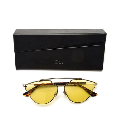 Christian Dior So Real Pop Sunglasses Yellow 9 of 9
