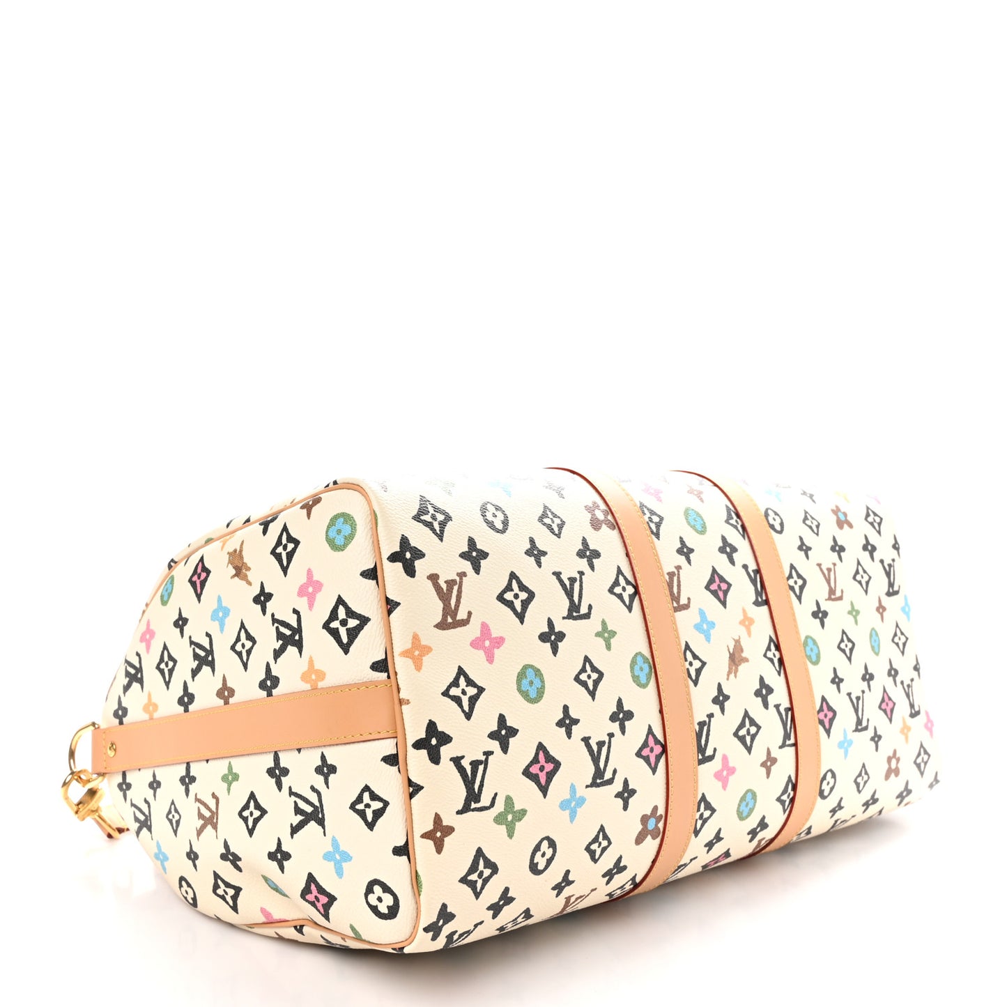 Monogram Craggy Keepall Bandouliere 45 Vanilla