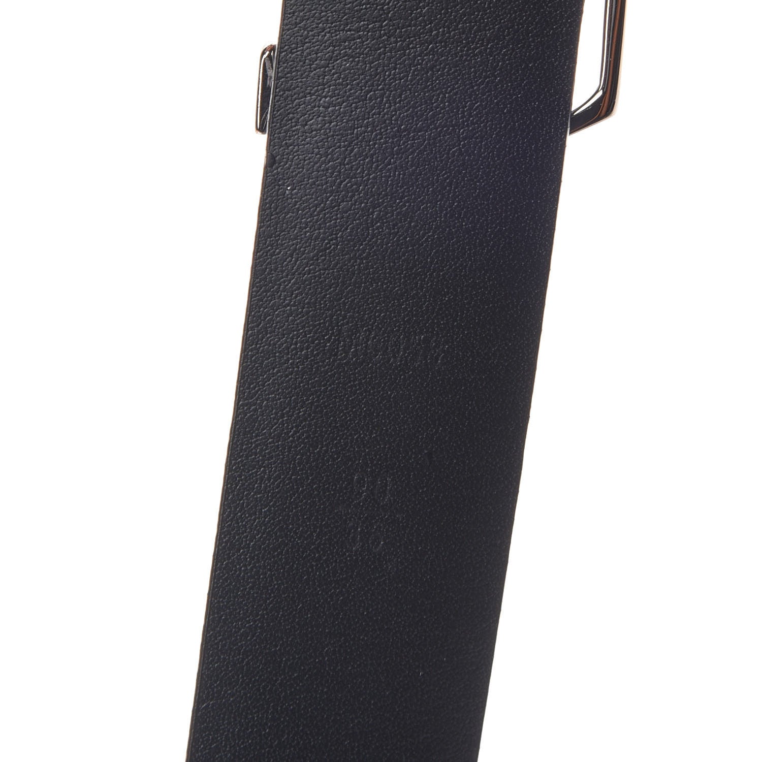 Louis Vuitton Calfskin 30mm Neogram LV Belt 90 36 Black 6 of 7
