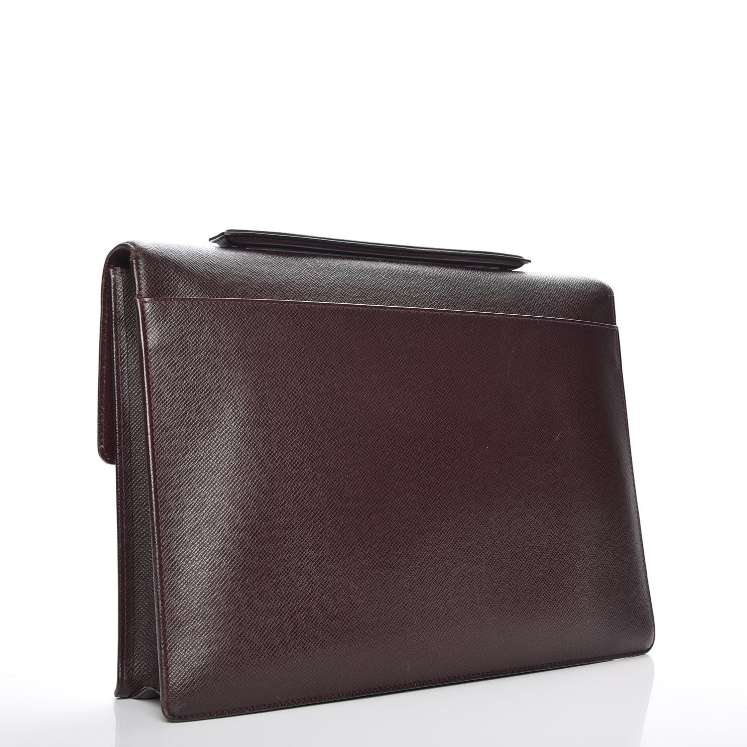 Louis Vuitton Taiga Angara Briefcase Acajou 3 of 9