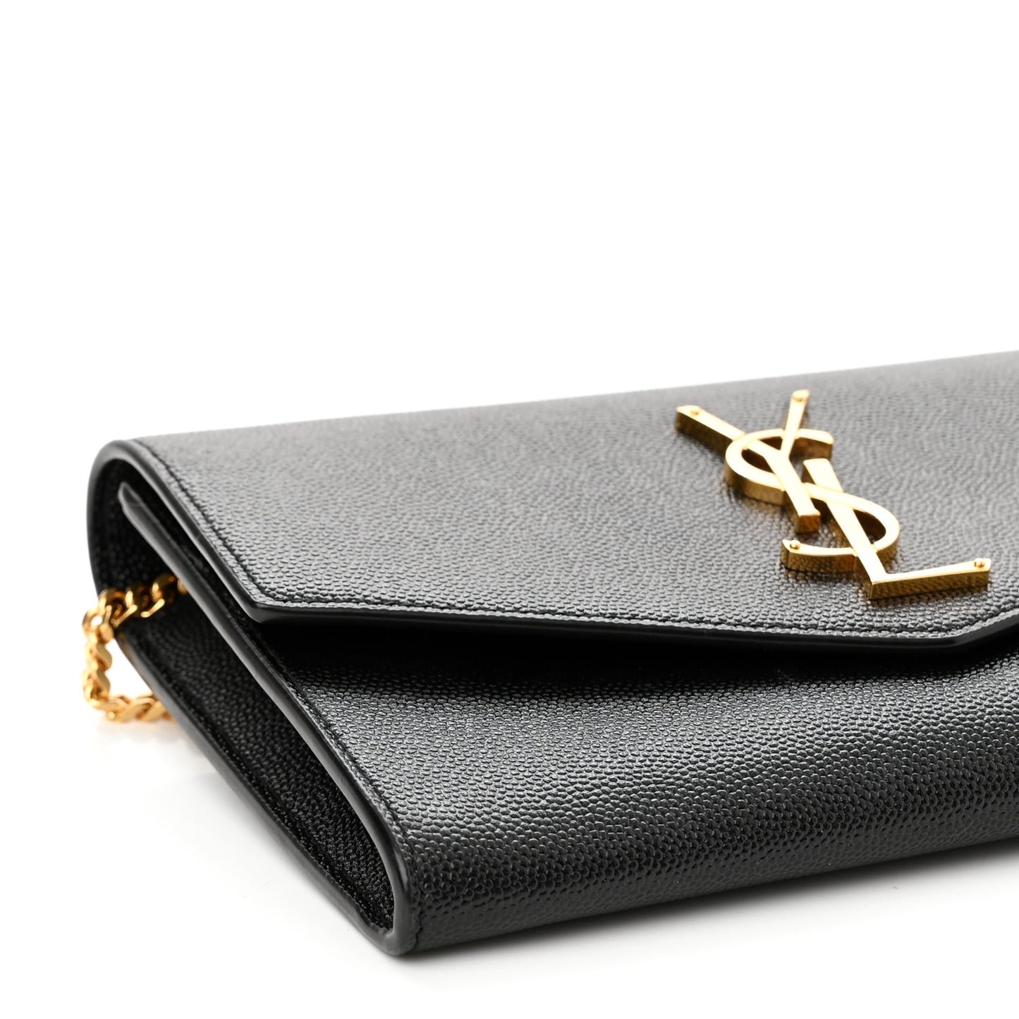 Grain De Poudre Uptown Chain Wallet Black