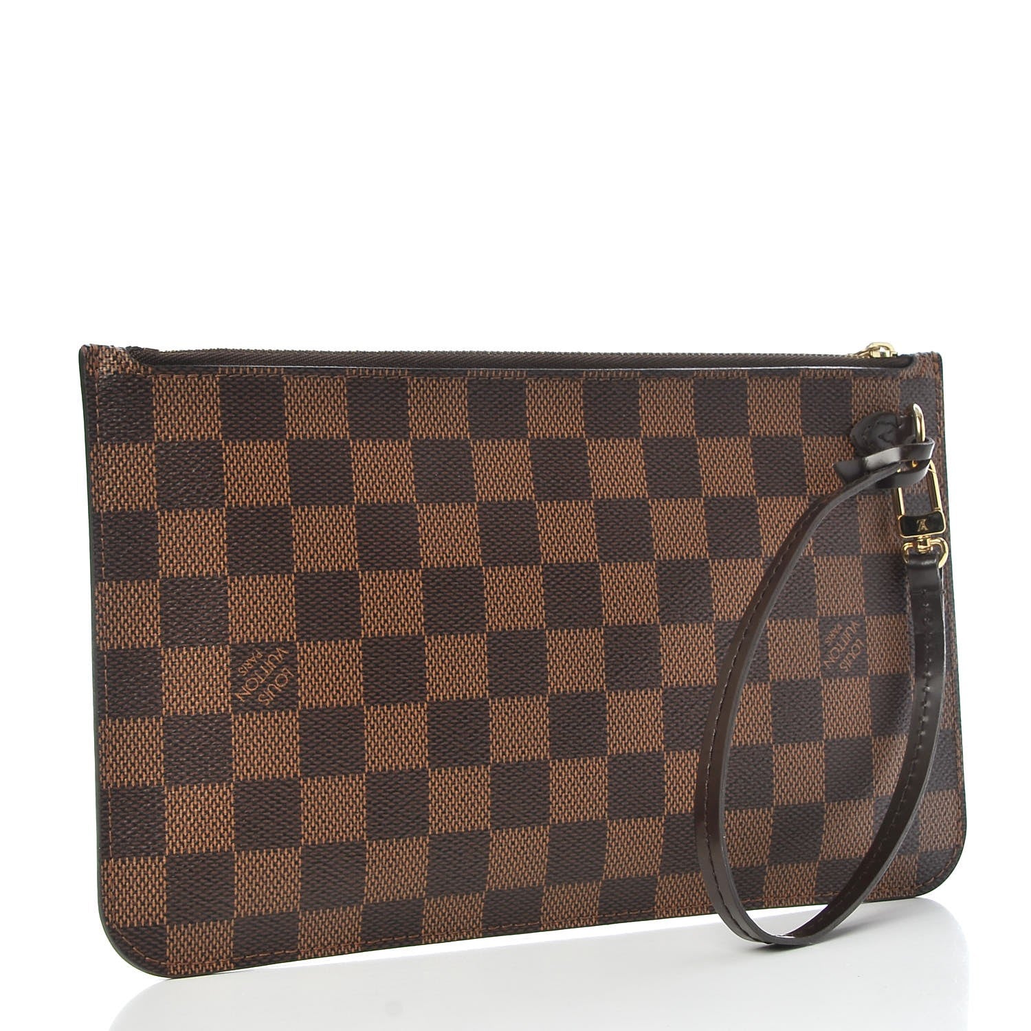 Louis Vuitton Damier Ebene Neverfull MM GM Pochette 3 of 8