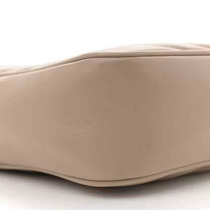 Saint Laurent Calfskin Matelasse Monogram Lou Camera Bag Nude Powder 9 of 14