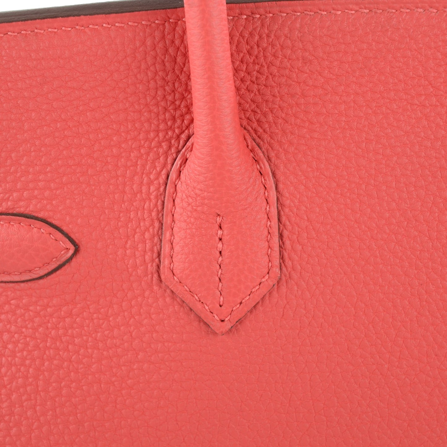 Togo Birkin 30 Rouge Pivoine