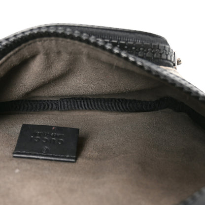 Gucci GG Supreme Monogram Belt Bag Black 4 of 9