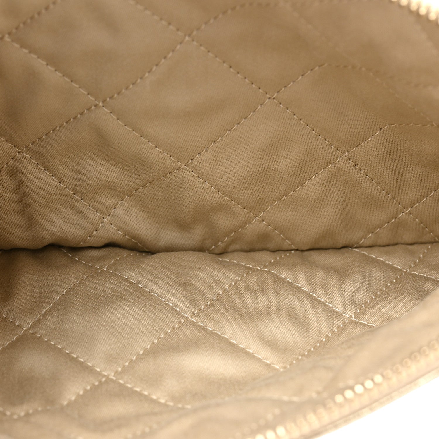 Chanel Metallic Calfskin Quilted Small Chanel 22 Light Gold 7 of 11