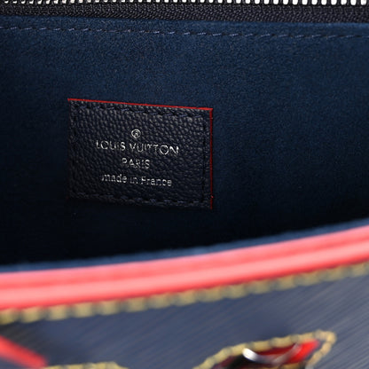 Louis Vuitton Epi Twist Tote Indigo 6 of 9