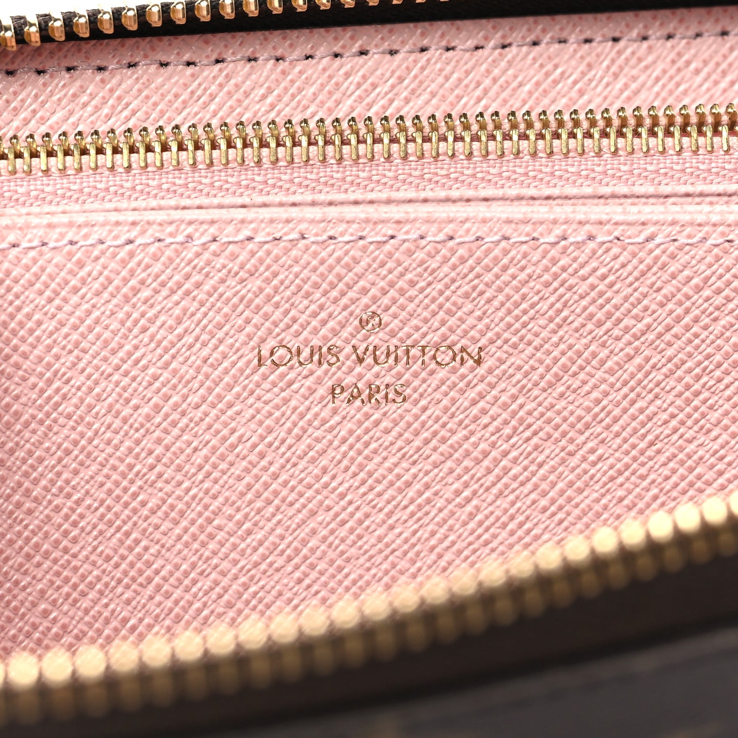 Monogram Zippy Wallet Rose Ballerine