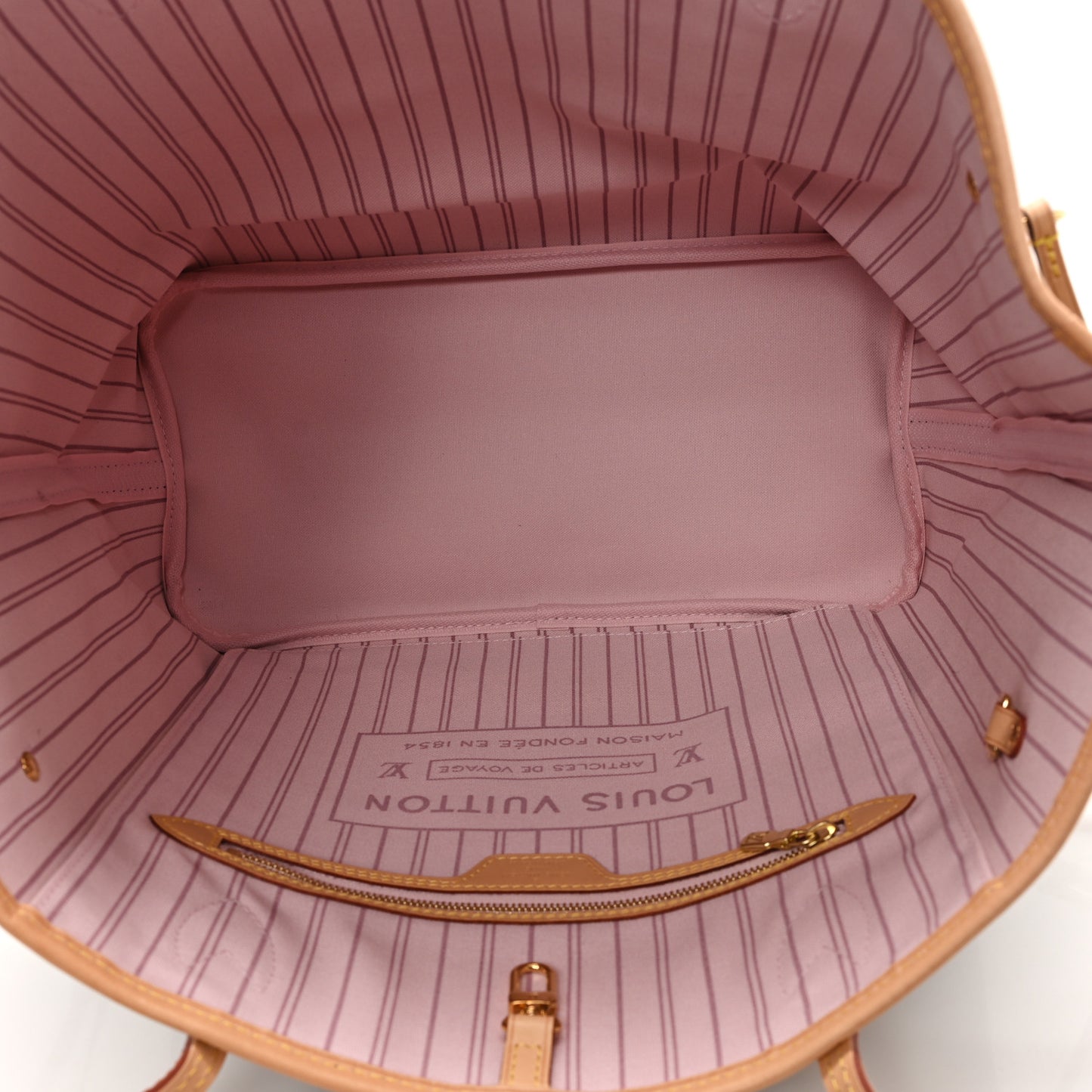 Monogram Maui V Neverfull MM Rose Ballerine