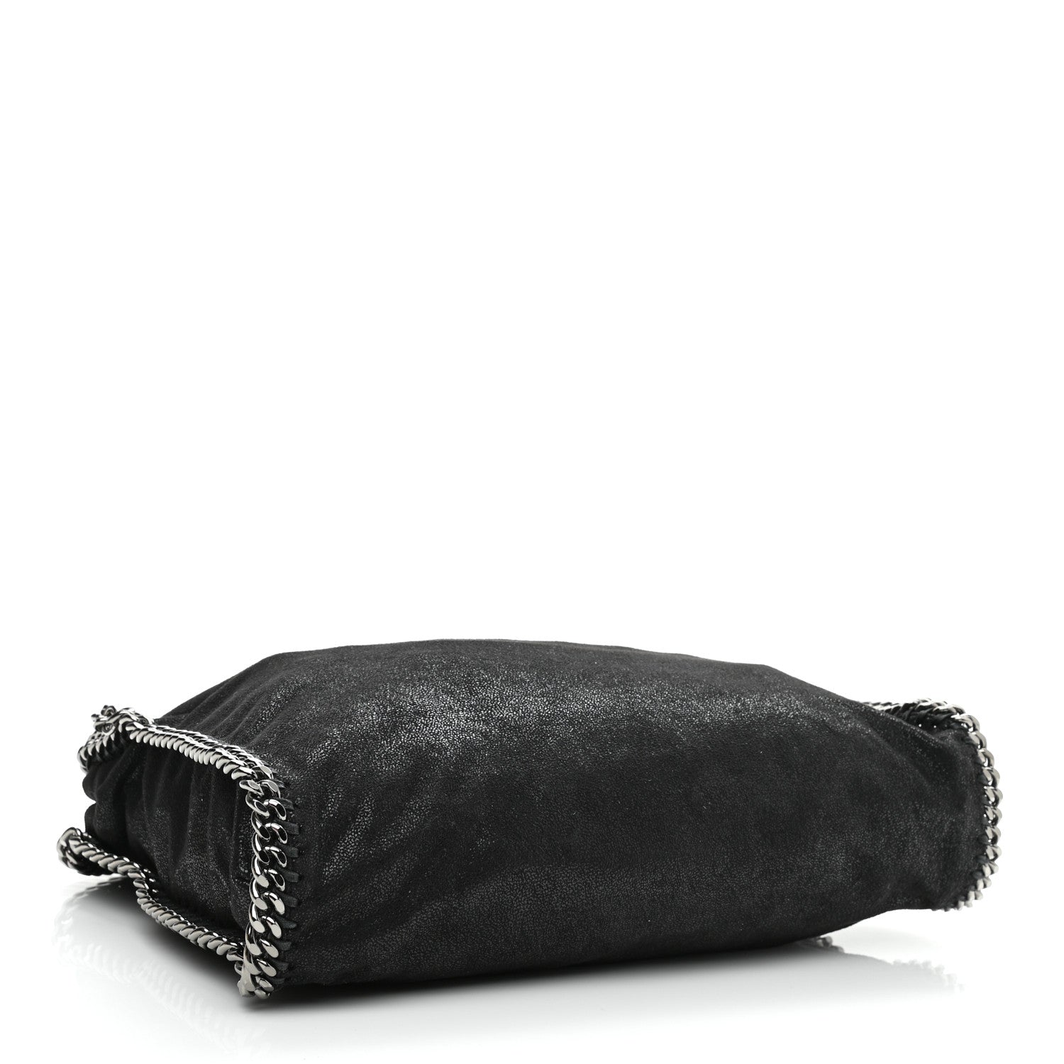 Stella McCartney Shaggy Deer Falabella Fold Over Tote Black 4 of 11