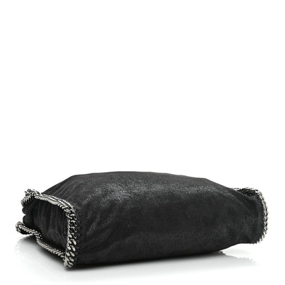 Stella McCartney Shaggy Deer Falabella Fold Over Tote Black 4 of 11