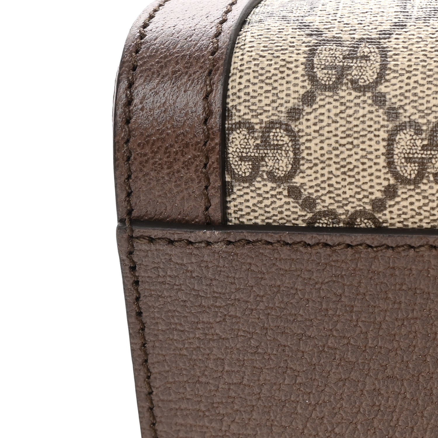 Gucci GG Supreme Monogram Web Medium Ophidia Tote Bag Brown 14 of 16