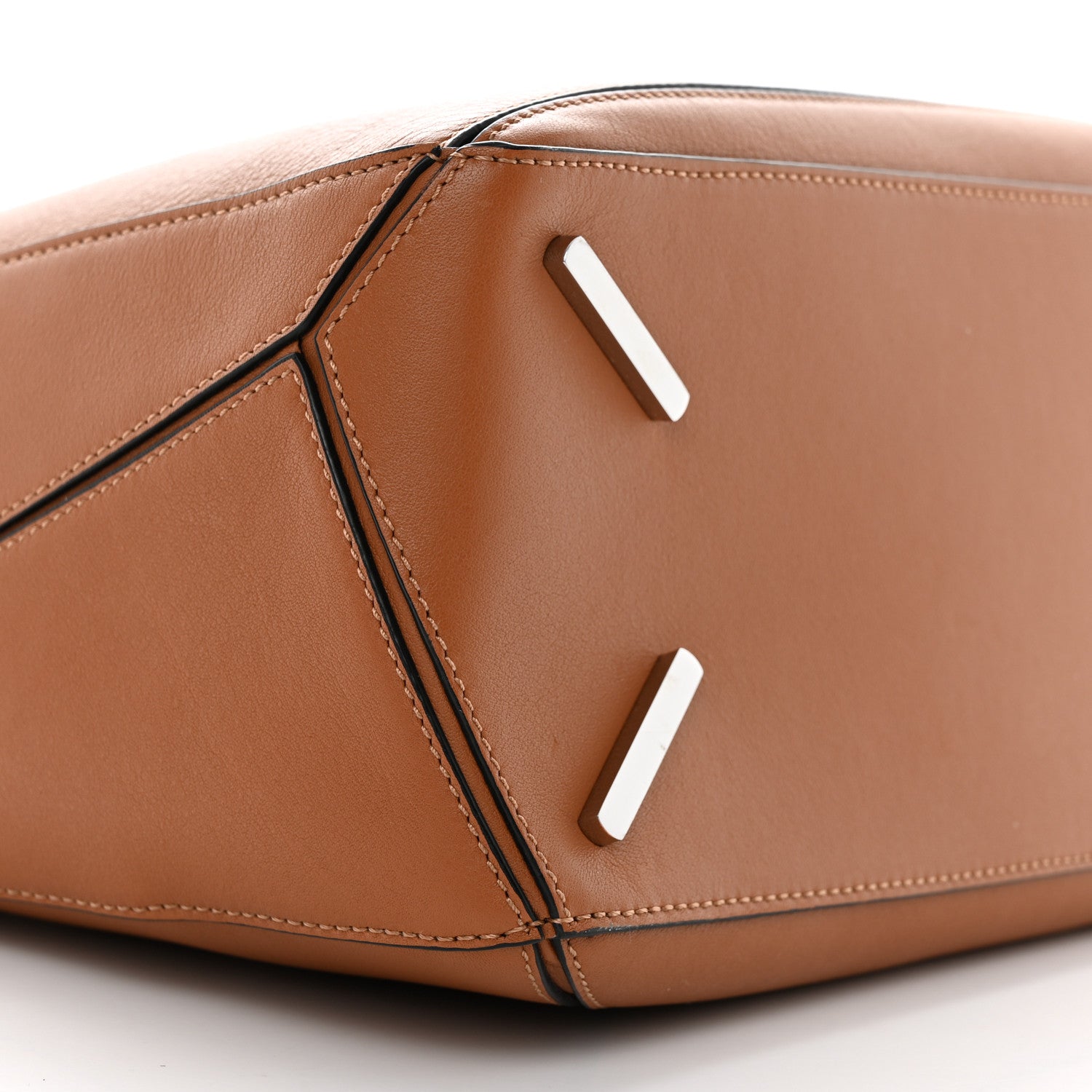 Loewe Calfskin Medium Puzzle Bag Tan 10 of 11