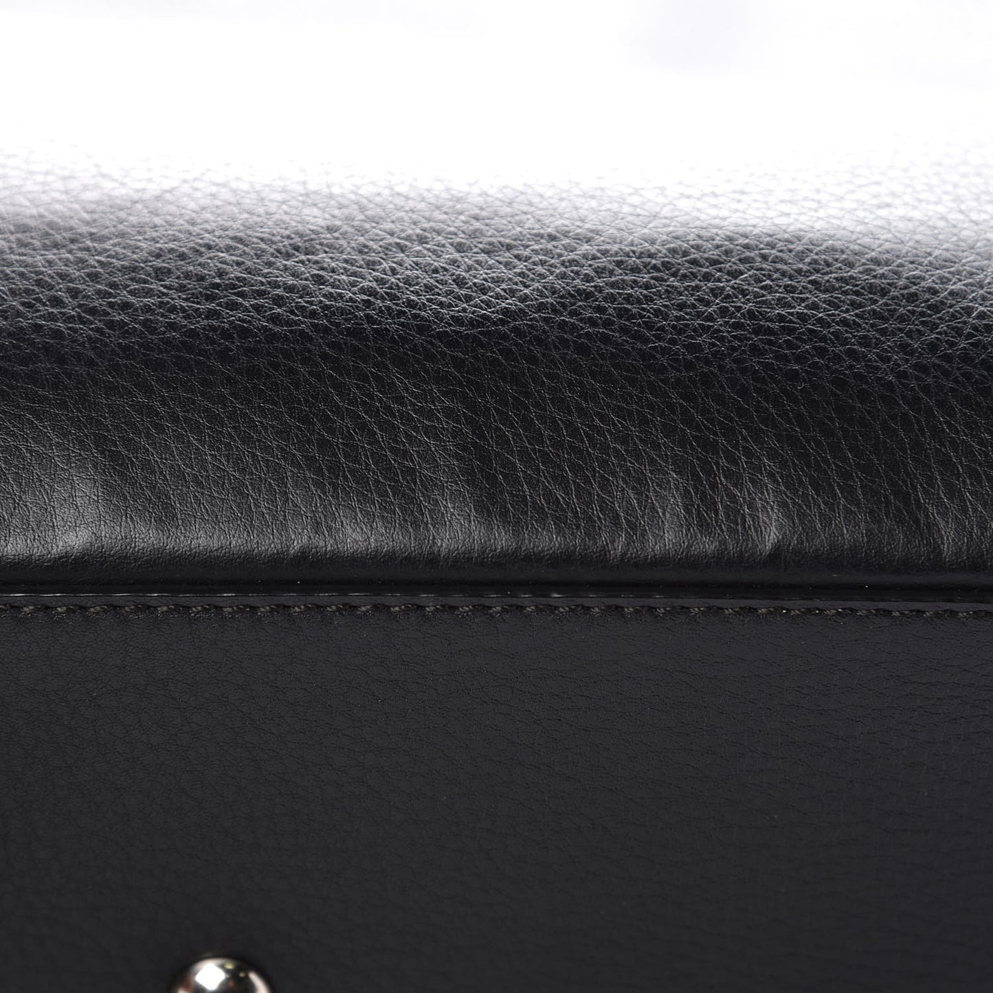 Vitello Dolce Shiny Nappa Petite 3Jours Tote Black