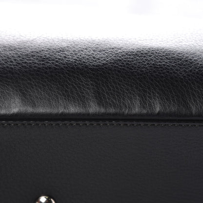 Fendi Vitello Dolce Shiny Nappa Petite 3Jours Tote Black 8 of 14