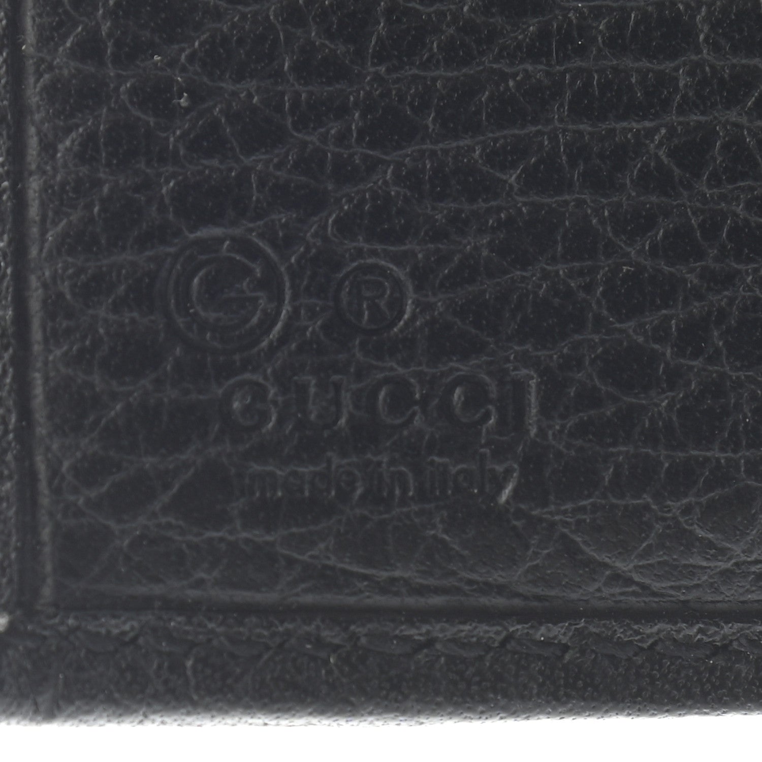 Gucci Nylon Monogram Bi-Fold Wallet Black 6 of 6