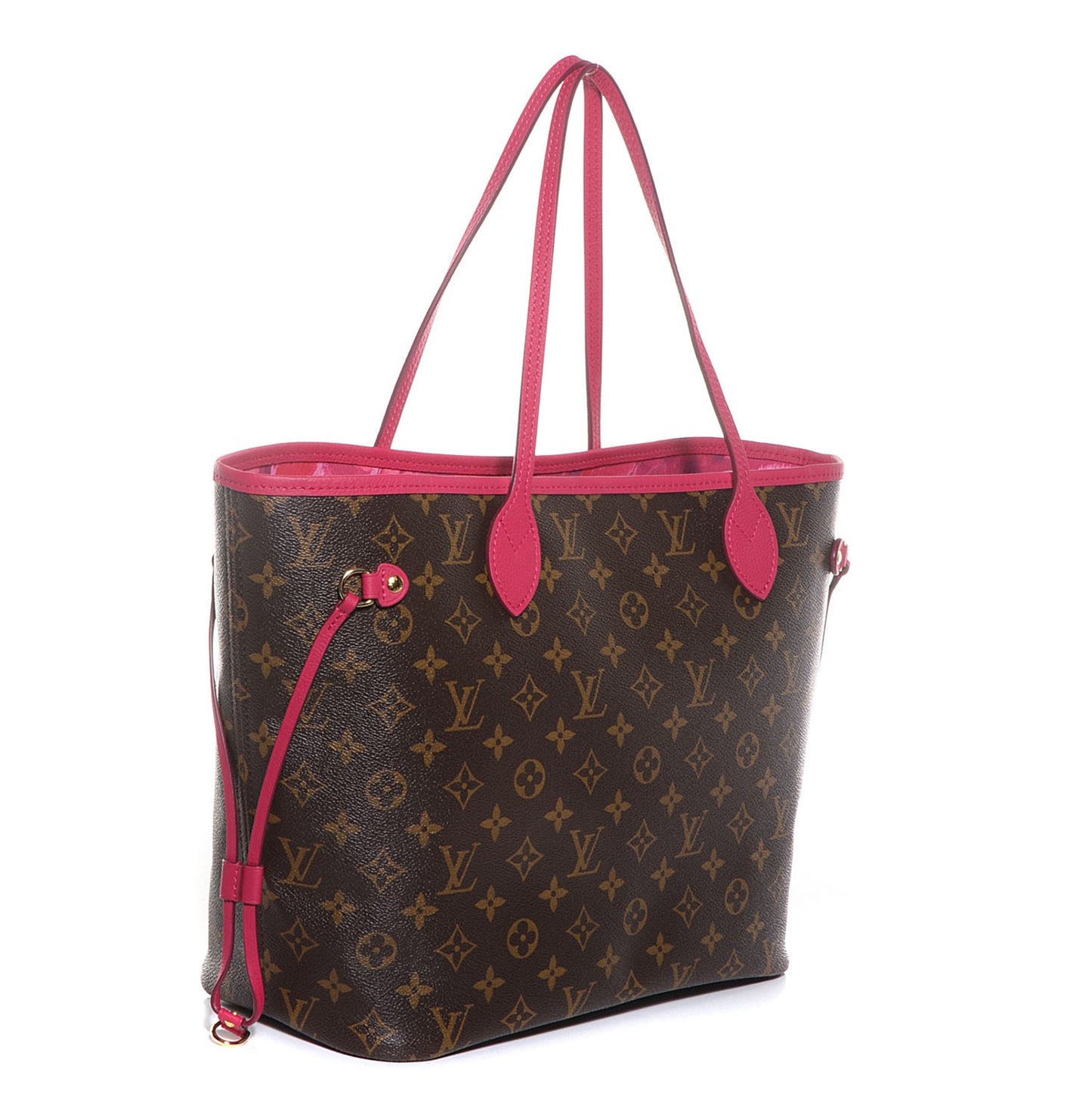 Monogram Articles de Voyage Ikat Neverfull MM Rose Indien