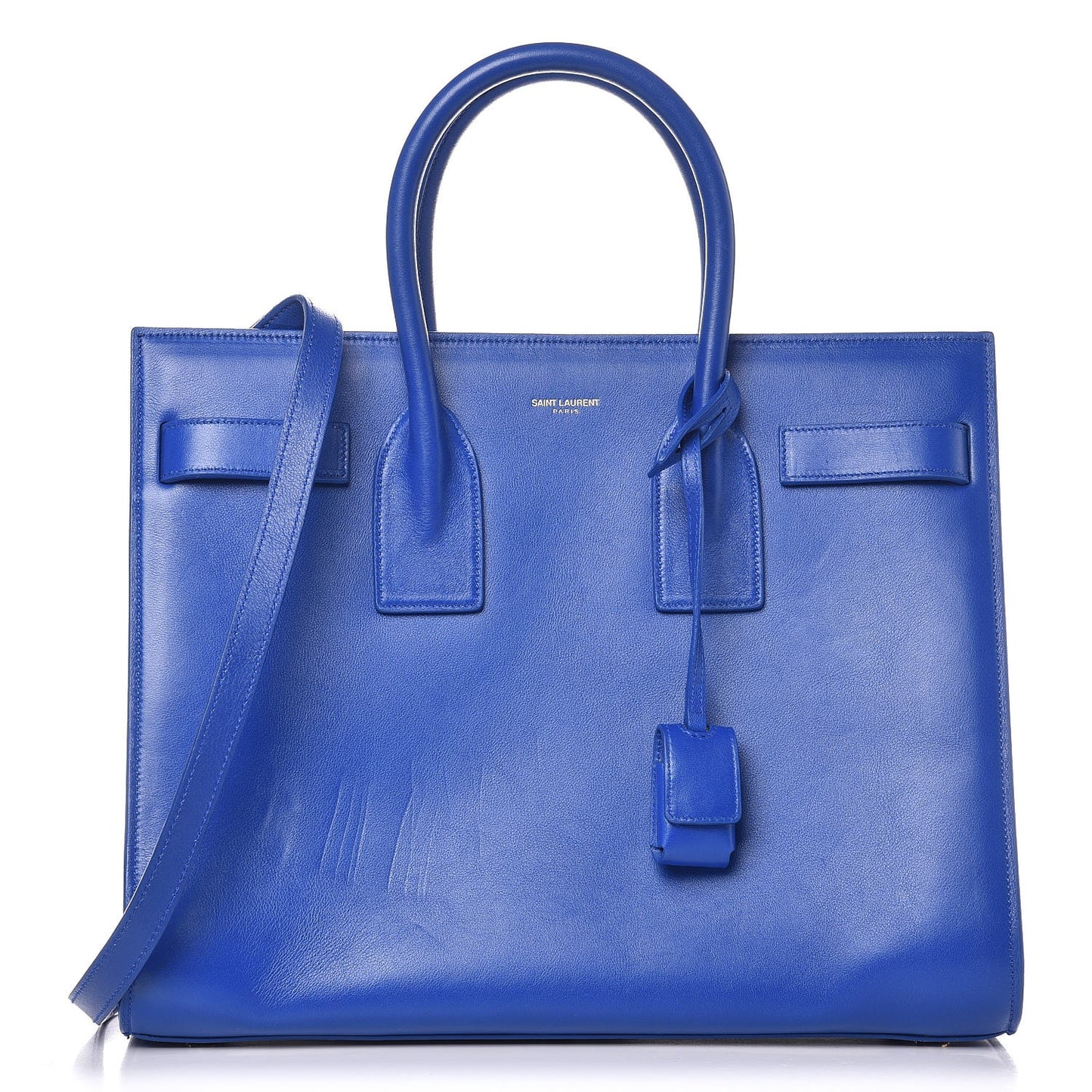 Calfskin Small Sac De Jour Blue Majorelle