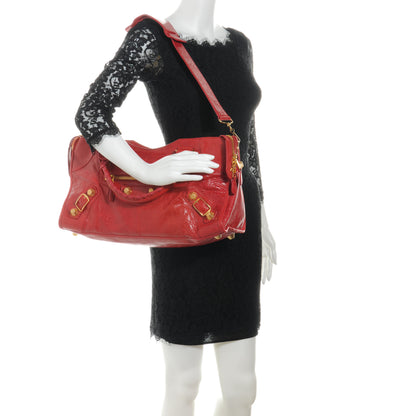 Balenciaga Agneau Giant Part Time Rouge Vermillon 2 of 7
