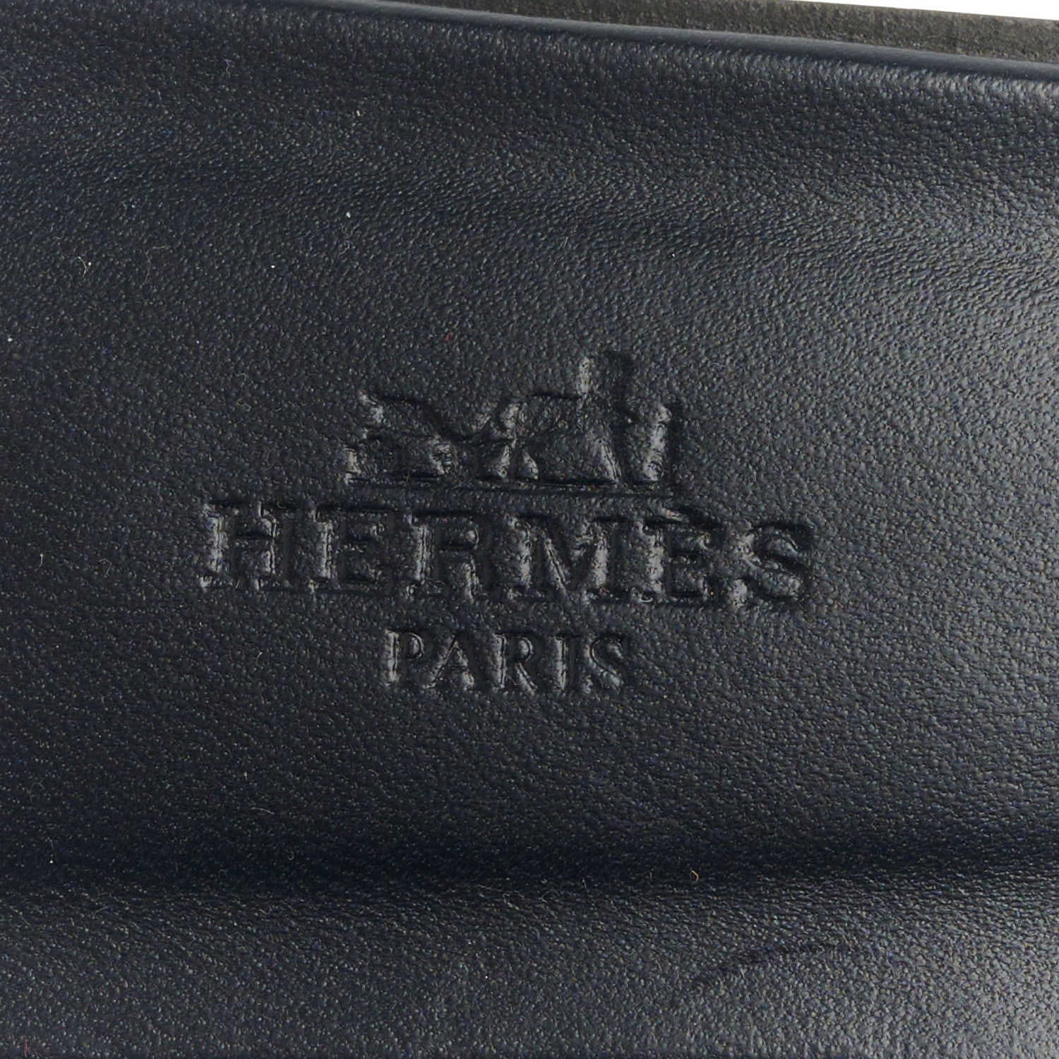 Hermes Denim Canvas Oran Sandals 37.5 Bleu Brut 7 of 9