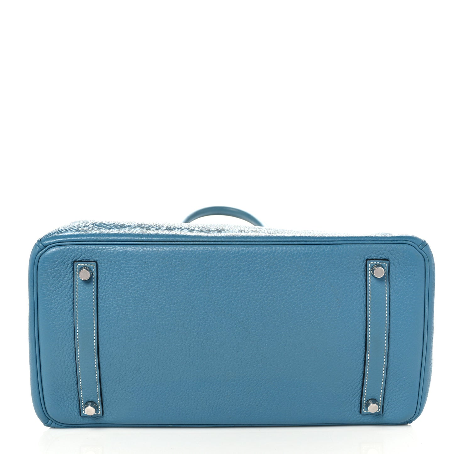 Taurillon Clemence Birkin 35 Blue Jean
