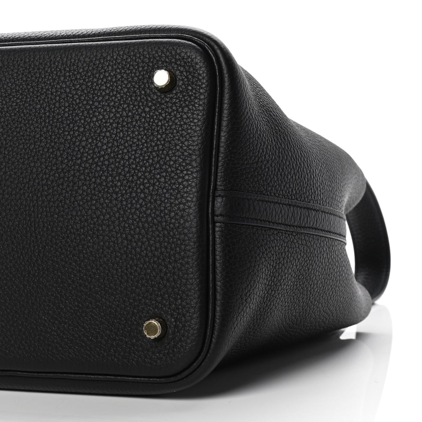 Taurillon Clemence Picotin Lock 22 MM Black