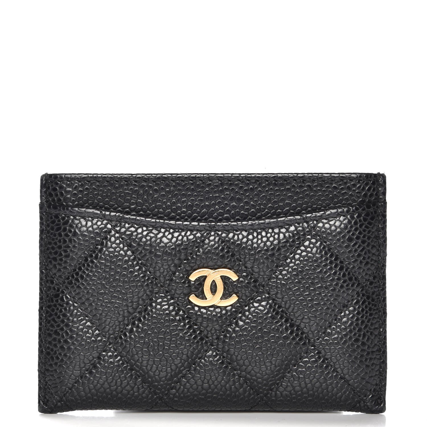 Chanel Caviar Quilted Card Holder Black 1 of 8