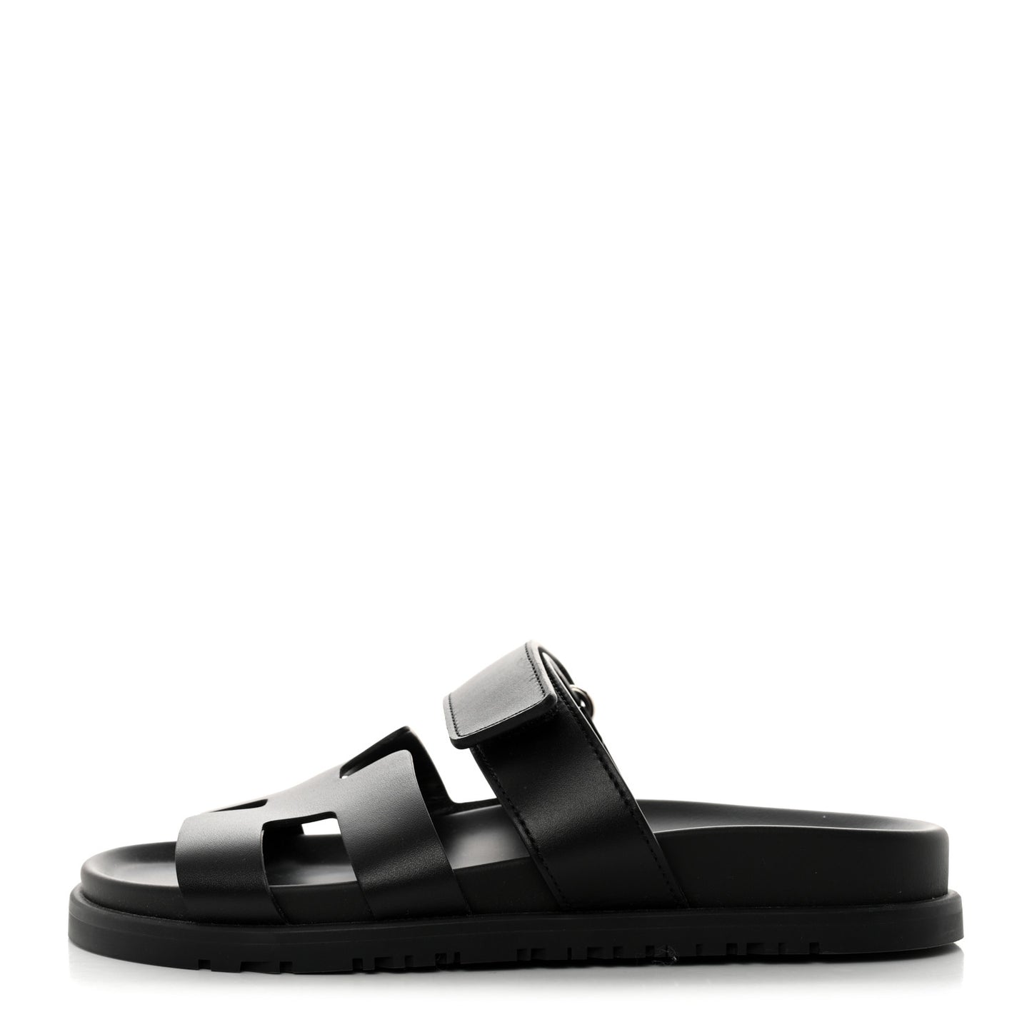 Calfskin Womens Chypre Sandals 35 Black