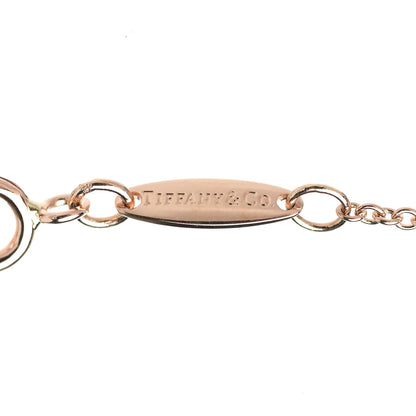 Tiffany 18K Rose Gold Diamond .17ct Elsa Peretti Diamonds by the Yard Pendant Necklace 4 of 7