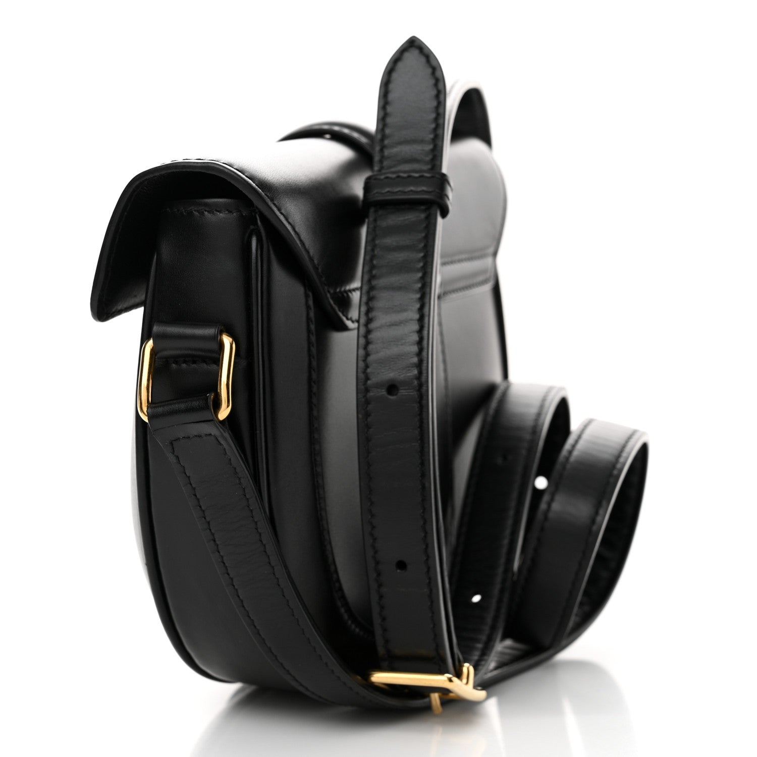 Celine Satinated Calfskin Besace Small 16 Black 3 of 14