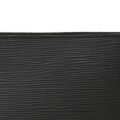 Louis Vuitton Epi Pochette Accessories 24 Black 7 of 9