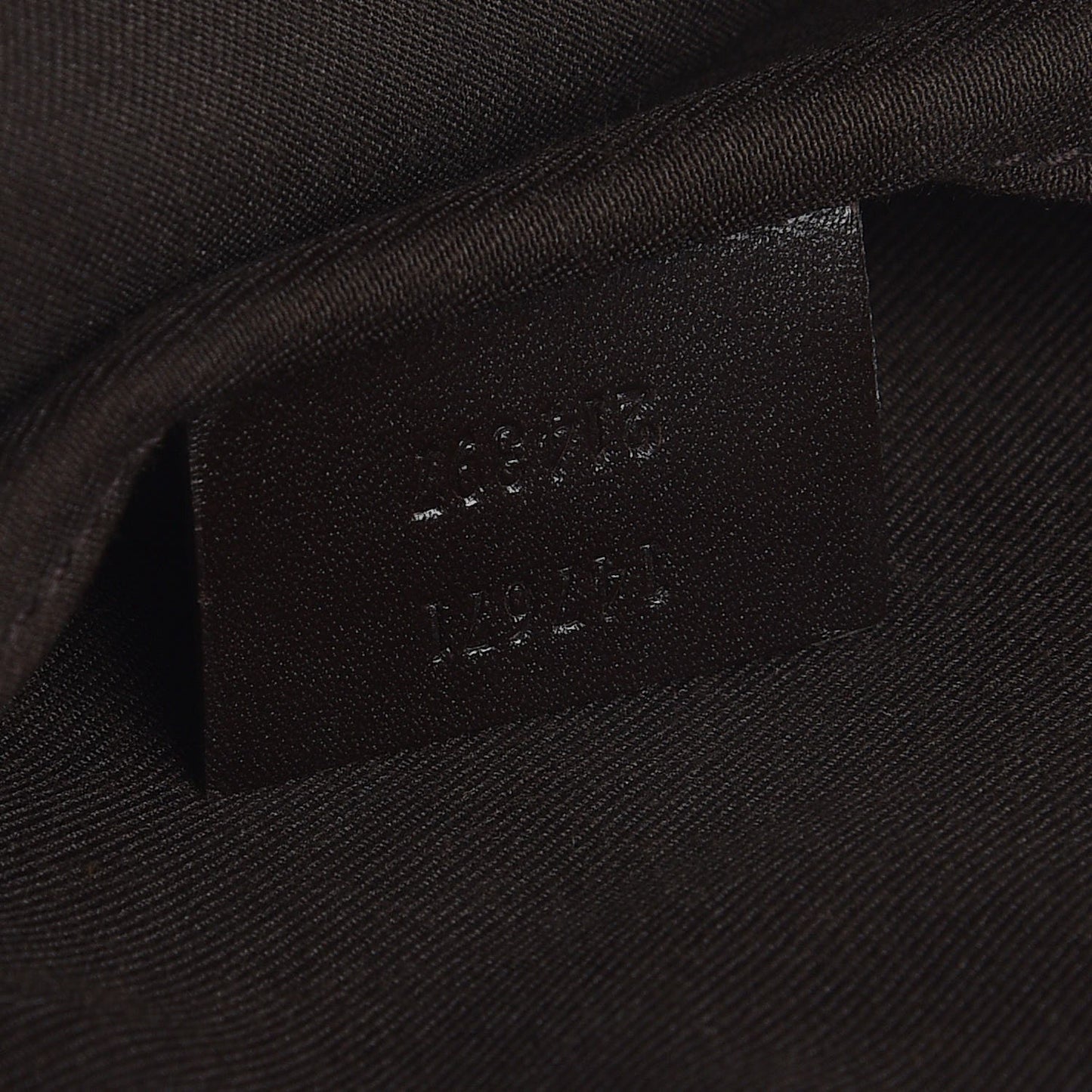 Monogram Calfskin Perforated Small Flat Messenger Bag Dark Brown