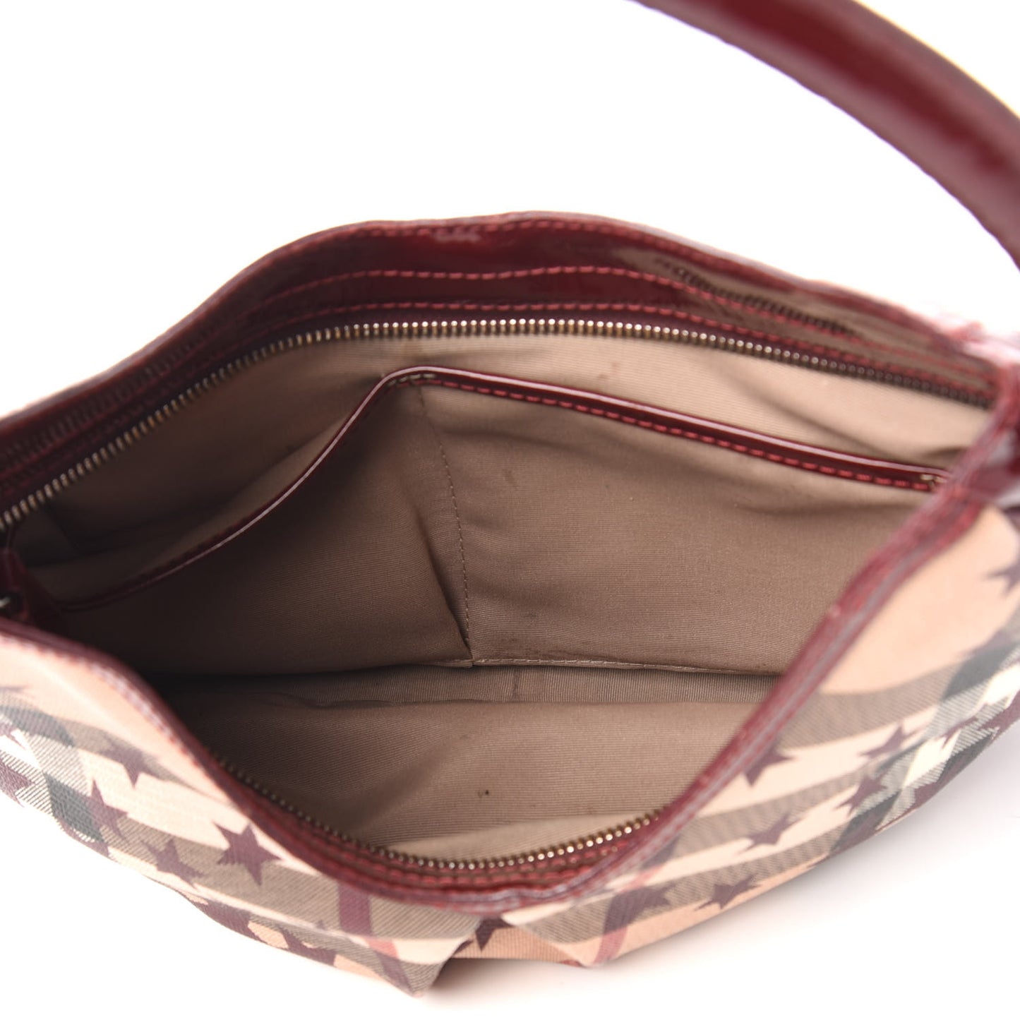 Patent Supernova Check Stars Small Hernville Hobo Berry Red