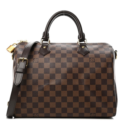 Louis Vuitton Damier Ebene Speedy Bandouliere 30 1 of 5