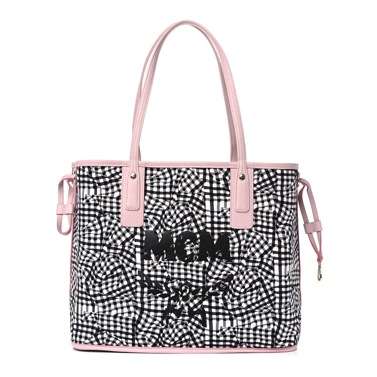 Visetos Medium Liz Reversible Shopper Tote Powder Pink
