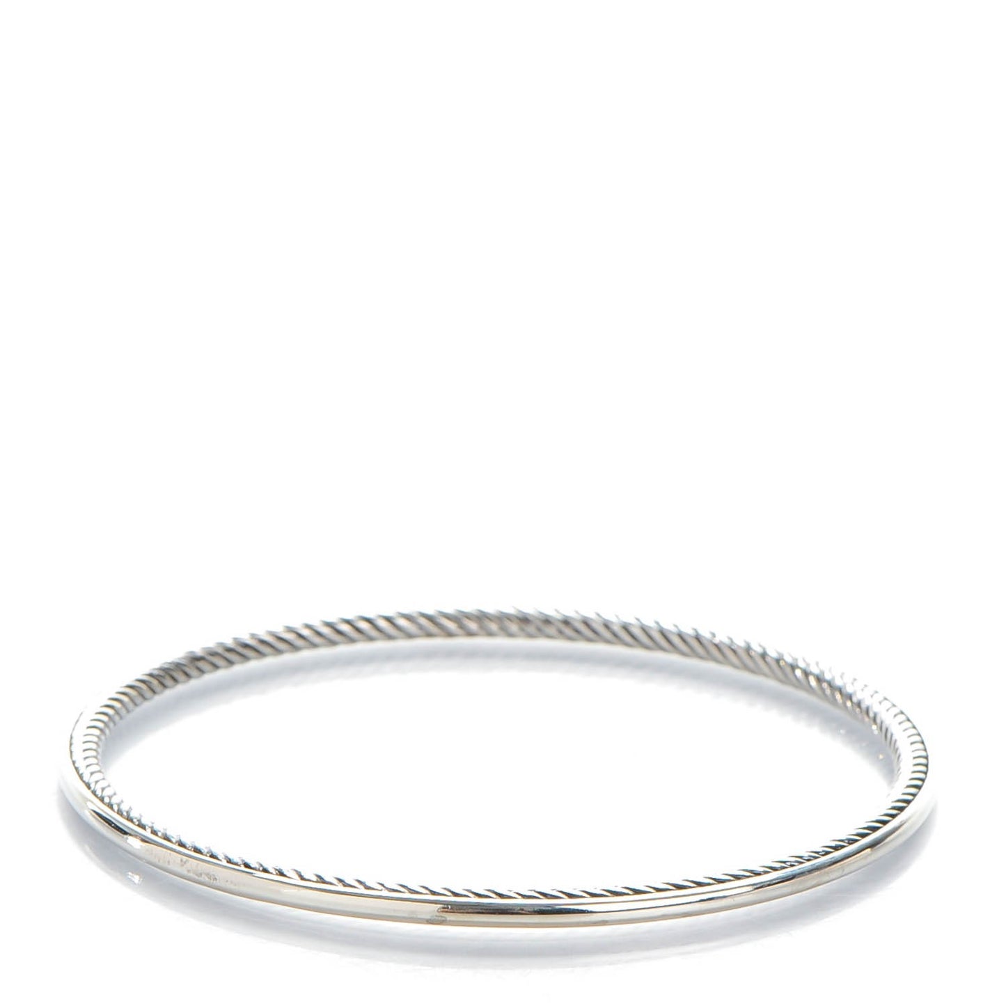 Sterling Silver 3mm Cable Classics Bangle Bracelet