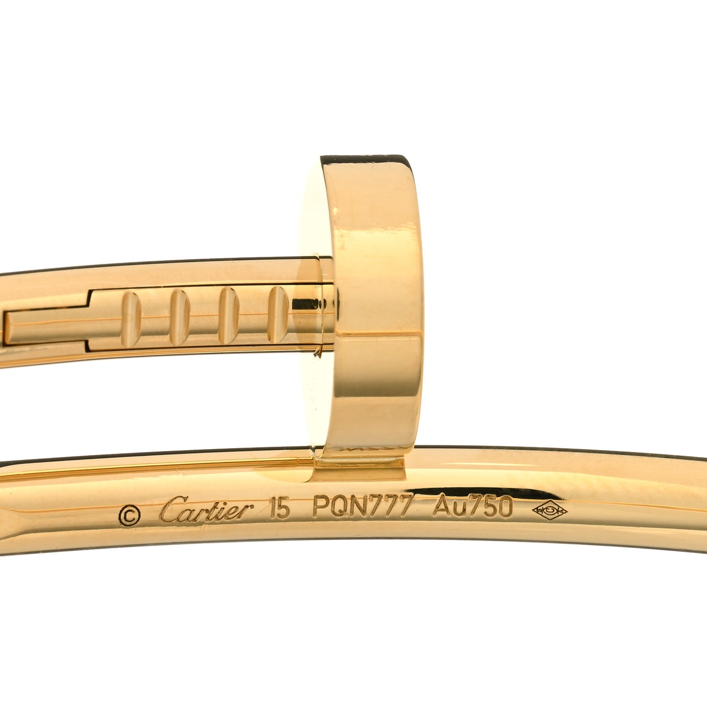 18K Yellow Gold Juste Un Clou Bracelet 15