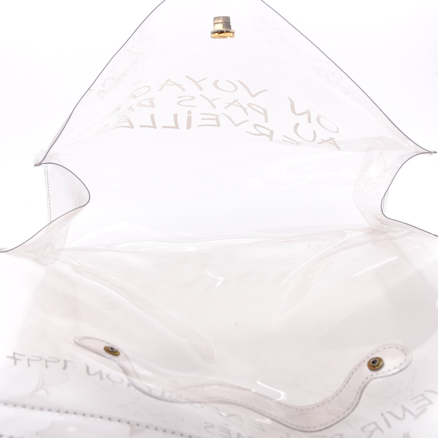 Hermes Vinyl Souvenir De L'Exposition Kelly Transparent 6 of 10