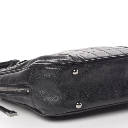Chanel Caviar Square Quilted Shoulder Bag Black 8 of 10