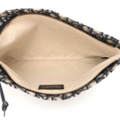 Christian Dior Oblique Zipped Pouch Clutch 5 of 8