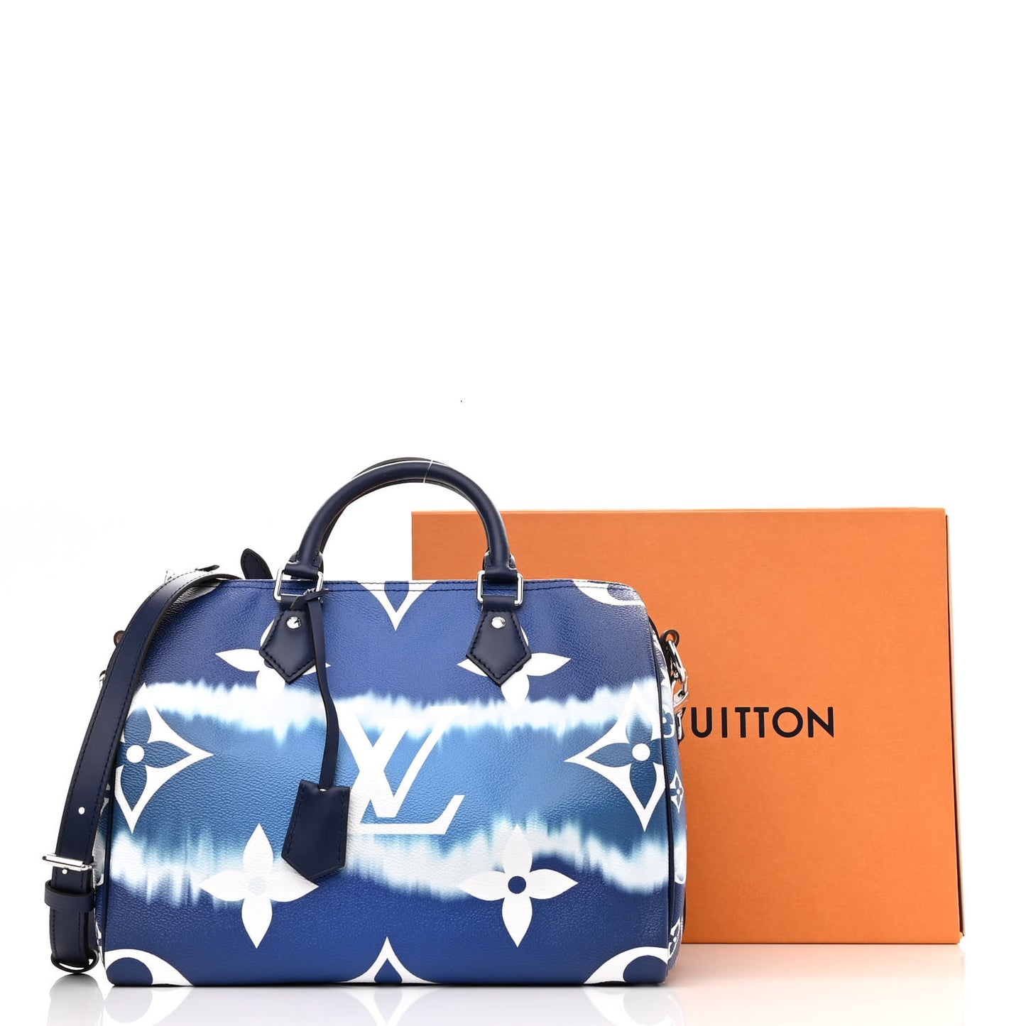 Monogram Escale Speedy Bandouliere 30 Blue