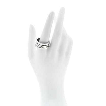 Bulgari 18K White Gold B.Zero1 Four-Band Ring 65 11 2 of 6