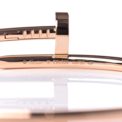 Cartier 18K Pink Gold Juste Un Clou Bracelet 18 4 of 4